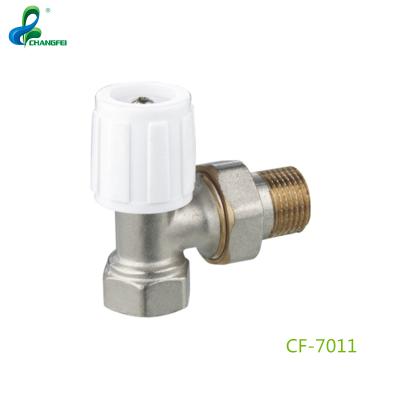 China General high quality economical brass radiator valve CF-7011 for sale