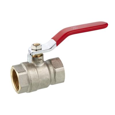 China Ball valve hot forged porcelain ball valve PN30 general high quality high pressure brass manufacturing full valve dn15 for sale