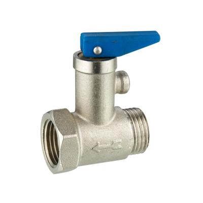 China General Brass Safety Valve For Hot Gas Boiler Heating for sale