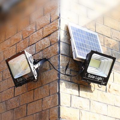 China Courtyards Led Lamp Bead Panel Security Solar Power Flood Light Plastic Solar Outdoor Solar Lantern for sale