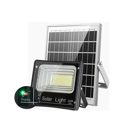 China Yards 25W 40W 60W 120W 200W Solar LED Outdoor Light Solar Waterproof Flood Light Street Lamp for sale