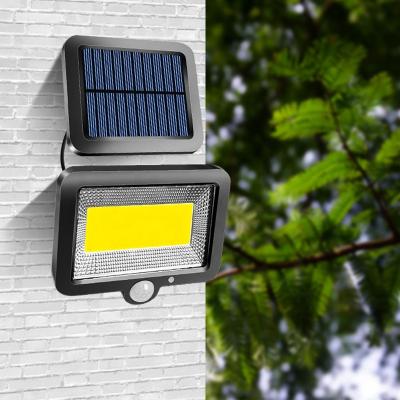 China Solar Powered Garden Lamp 25W 30W 45W Solar Powered Courtyard Security Wall Light With Remote Control for sale