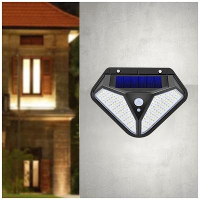 China Outdoor Course IP65 Motion Sensor Panel Led Lantern Solar Pillar Light Garden Lawn Garden Lantern for sale