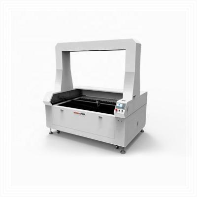 China Laser Engraving Digital Printing Apparel Fabric Camera Setting Laser Cutting Machine Smart Typesetting CO2 for sale