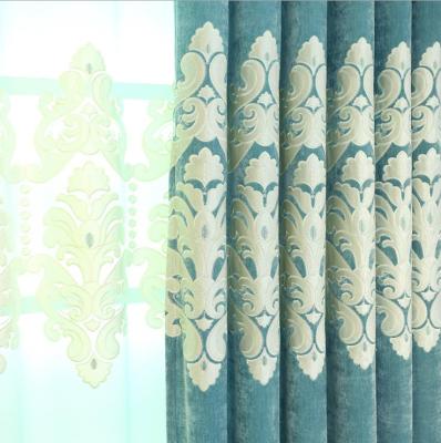 China Blackout Factory Wholesale Curtains Directly For Living Room Curtain Blackout Ready Made for sale