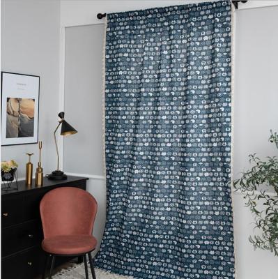 China High Quality Disposable American Blackout Style Window Curtain Fabric Blackout Printing for sale