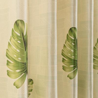 China Hot Sale Blackout 2021 Digital Printed Polyester Blackout Curtain For Living Room Blackout for sale