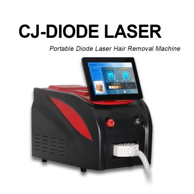 China Máquina de remoção de cabelo sem dor a laser a diodo, Spa de branqueamento Máquina de remoção de cabelo a laser 120J/Cm2 à venda