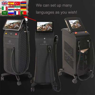 China 808 Diode Laser Haarentfernung Maschine 755nm 808nm 1064nm Diode Laser Ausrüstung Drei-Wellen zu verkaufen