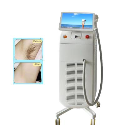 China Diode Laser Hair Removal Beauty Machine 1800W Professional Hair Laser Machine 4 Wavelength for sale