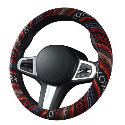 China Neoprene Comfortable Universal Soft Car Experience Driving Steering Wheel Cover for sale