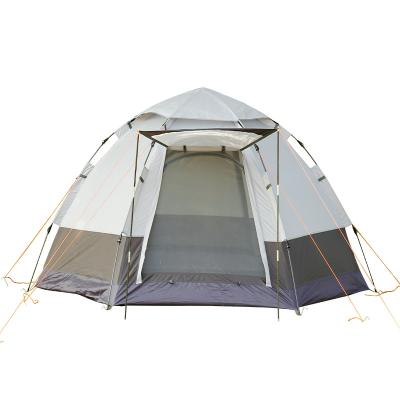 China New Large Space Oxford Fiberglass Picnic Events Automatic Folding Pop Up Tent Single Tent High Quality Outdoor Waterproof Rainproof Camping for sale