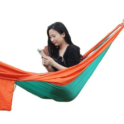 China New Lightweight 2 Person Outdoor Portable Waterproof Wholesale Hammock for Sandy Beach Camping for sale