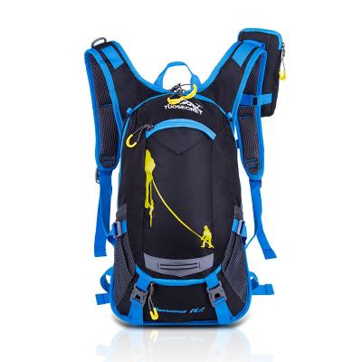 China Outdoor Sports Portable Waterproof Backpack Mountain Bike Recycling Bag Small Increasing Hydration Backpack With Water Bladder for sale