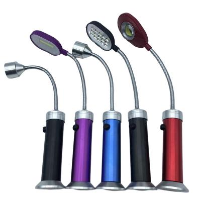 China 2021 Multifunctional Battery Workshop Lights Magnetic Battery Bend Led Car Work Light for sale