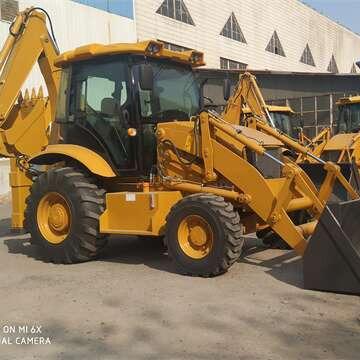 China Building Material Stores Bitsman BSM388 2.5ton Compact TLB Tractor Towable Backhoes for sale