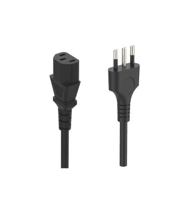 China Wholesale Home Appliance Italy Standard C13 Furnace Power Extension Cords for sale