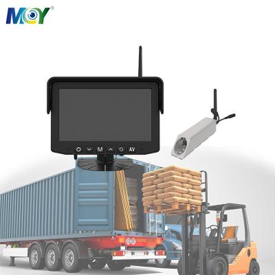 China Waterproof Reverse Emergency Wireless Forklift Night Vision Monitor IR Truck Camera Scope 720P Wireless Camera System for sale