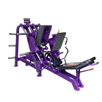 China Purple PU Leather Commercial Leg Press Machine Dual Systerm ISO9001 gecertificeerd Te koop