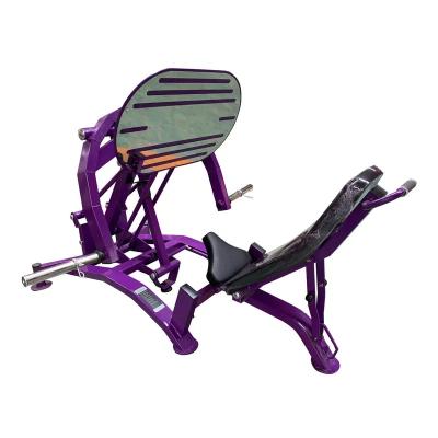 China Purple PU Leather Plate geladen Leg Press Machine Voor Gymnasium Te koop