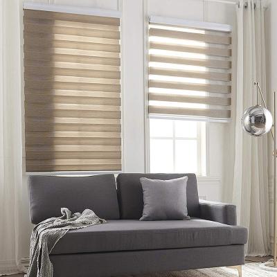 China Customized SUNC Eco-Friendly European Shades Zebra Blinds Roller Shades Zebra for sale