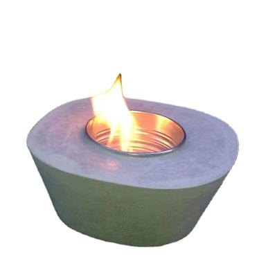 China Hot Selling MgO Cheap Price Table Decoration Concrete Fire Place for sale