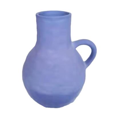 China Eco-Friendly Modern Ceramic Vase Rustic Farmhouse Vase For Home Decoration for sale