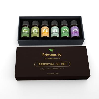 China Skin Revitalizer Manufacturer Aromatherapy Oils Gift Set Certified Defuser Rosemary Orange Jasmine Lemon Essential Oil For Sale for sale