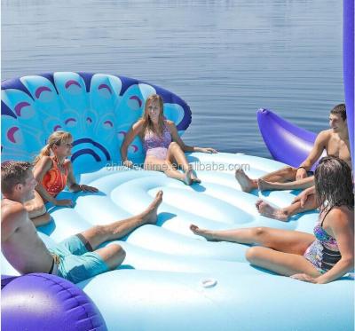 China 5-6 people 2018 hot sale giant unicorn/flamingo /peacock swimming float in outdoor water for 6 people for sale