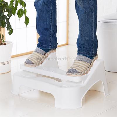 China High quality plastic foldable toilet stool, foldable toilet foot stool for bathroom for sale