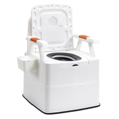 China Concealed Tank Toilet For Sale Flushing For Portable Chair Maker 3X Potty Adults Mobile Camping Elder Plastic Toilet for sale