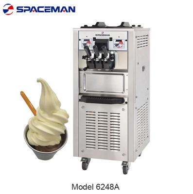 China Snack Factory ASTRONAUT 3 Flavor Italian Ice Cream Machine Soft Serve Ice Cream Machine Price for sale