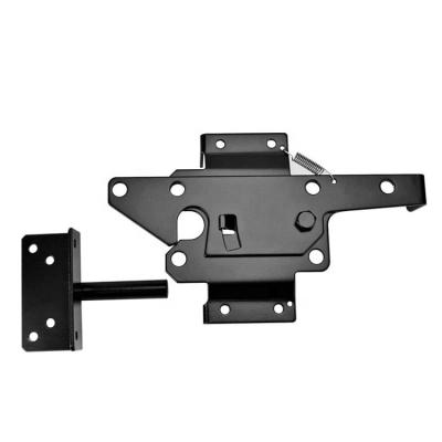 China Easily Assembled Wholesale Products Customize Latch Post PVC Latch Luxury Fence for sale