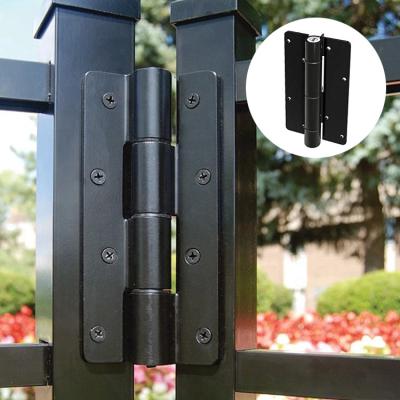 China Easily Assembled Quality Assured Hinge Adjustable Self Closing Aluminum Hardware Spring Self Closing Barrier Hinge for sale