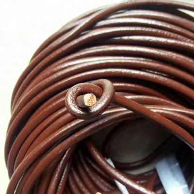 China Leather Rope Accessories 3mm 5mm Round 6mm Wholesale All Size And Colors Accept Custom Made for sale