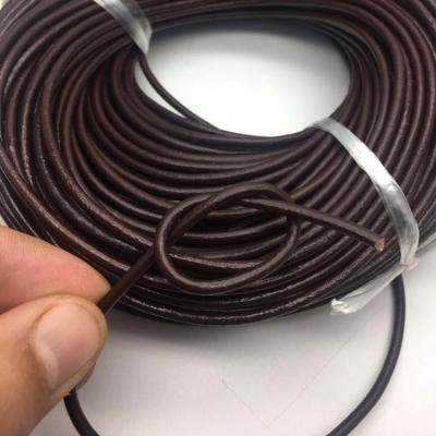 China Genuine cowhide around the leather rope for sale