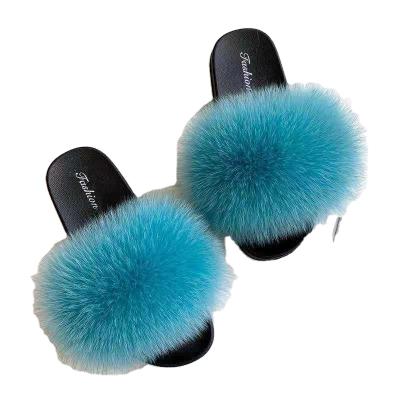 China Round ladies fall and winter household slippers for sale