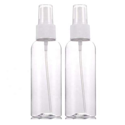 China Household Products 200ml Plastic Clear Spray Bottles Refillable Fine Mist Sprayer Bottles For Essential Oils Travel Perfumes Cosmetic Atomizers for sale