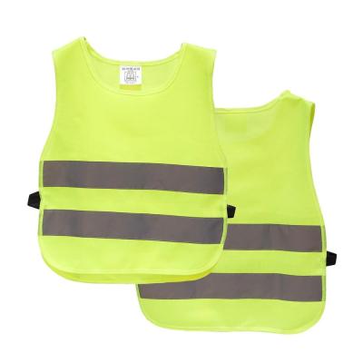 China PROWIN Traffic Child Size Safety Vest Jacket Kids Reflective Flashing Vest / Safety Working Recycling Vest for sale