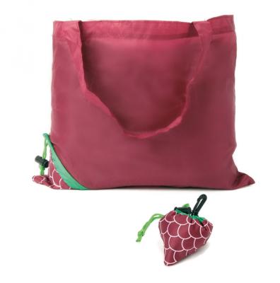 China Promotional Eco-Friendly Reusable Fruit Strawberry Grape Shape Eco-Friendly Shopping Bag Grocery Folding Packaging Bags Environmental Protection for sale