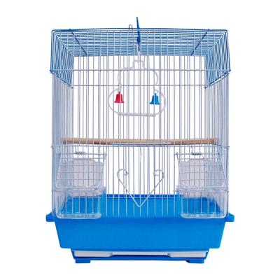 China INNO High Quality Wholesale Folding Stocked Bird Cages Metal Breeding Large Bird Cages for sale