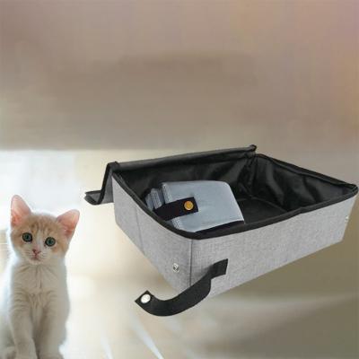 China INNO Wholesale Cats Stocked Litter Bin , Washable Cat Litter Sand Box for sale