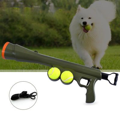 China INNO Factory Supply Pet Training Stocked Dog Tennis Ball Launcher for sale