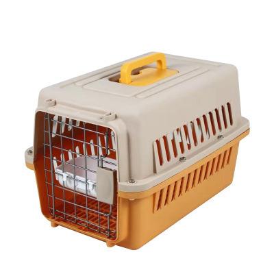 China INNO Breathable Hot Selling Plastic Pet Cat Cage Travel Dog Cage Carrier Box Wholesale for sale