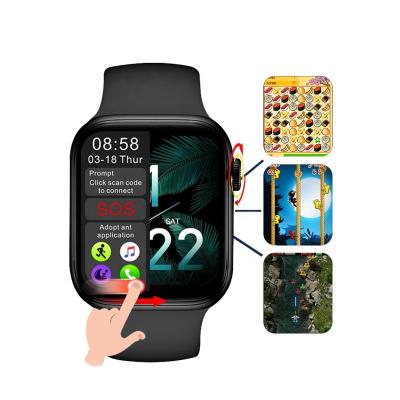 China MP3 Playback Rate Tracker Heart 2022 1.75 inch hiwatch seri 6 m26plus smartwatch m26+ m26 plus smart watch for sale