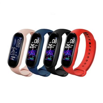 China Hot Selling MP3 Playback Full 6 Band M6 Display Heart Rate Blood Pressure Mi Smart Watch Smart Bracelet M6 Smart Bracelet for sale