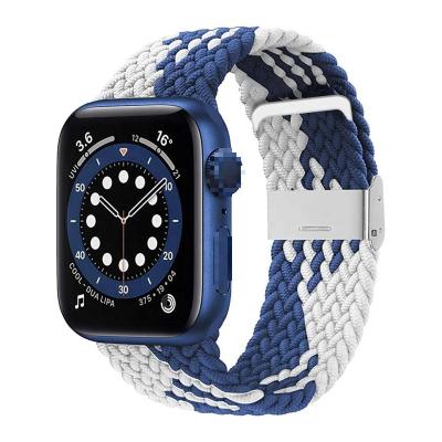 China GTJ Nylon Straps I Watch Se 1 2 3 4 5 6 7 38/40mm By 42/44mm Sport Loop Replacement Woven Nylon Watch Strap for sale