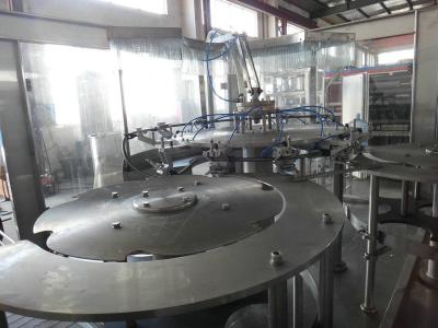 China Rotary Drinking Water Automatic Filling Machine for Plastic Glass Bottles / Can for sale