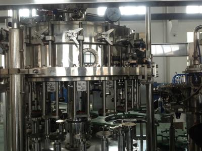 China Custom 3 In 1 Monoblock Beer Bottling Equipment for Glass bottle / Can , Normal Pressure for sale