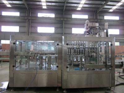 China Linear Washing Filling Capping Machine Filling Production Line for liquid tea beverage for sale